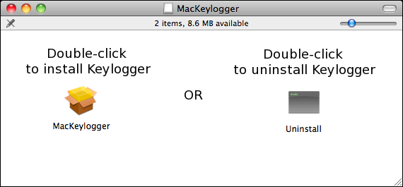 Mac Keylogger Installieren Dialogbox